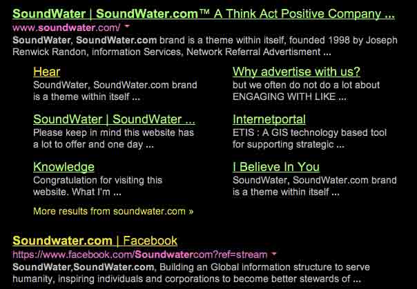 
SoundWater.com HD - Human Development Program - Improving the existence of Mankind
 